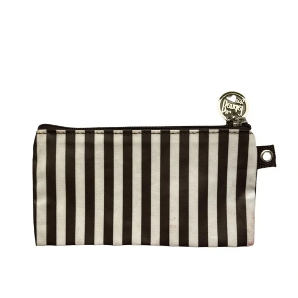 Henri bendel rare sunglass print cosmetic toiletries bag
